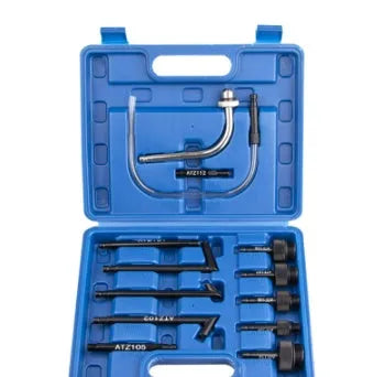 13-piece automatic transmission oil refuelling kit with pumping machine and transmission injector tool