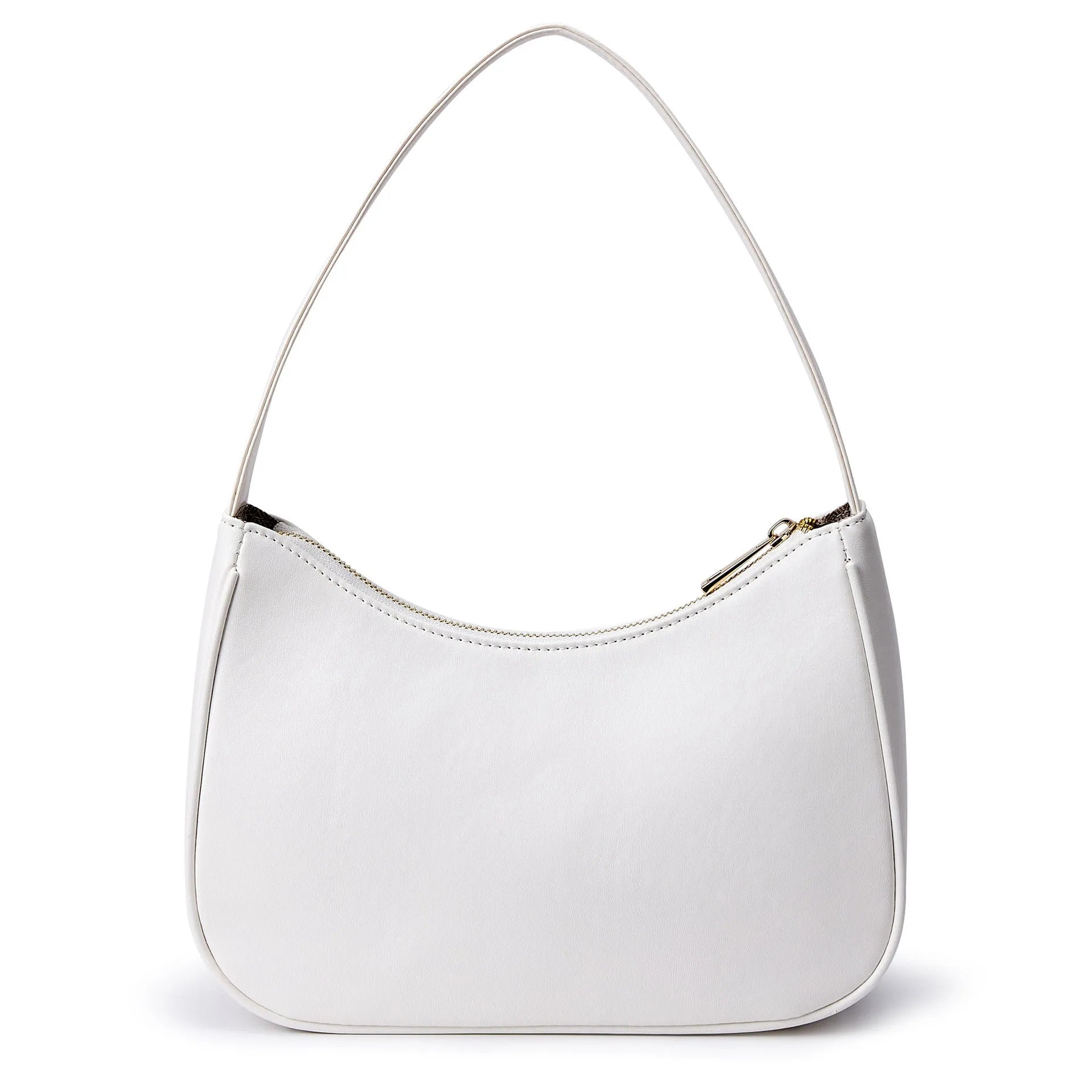 Retro-style adjustable shoulder bag in a selected colour, made from water-resistant PU material.