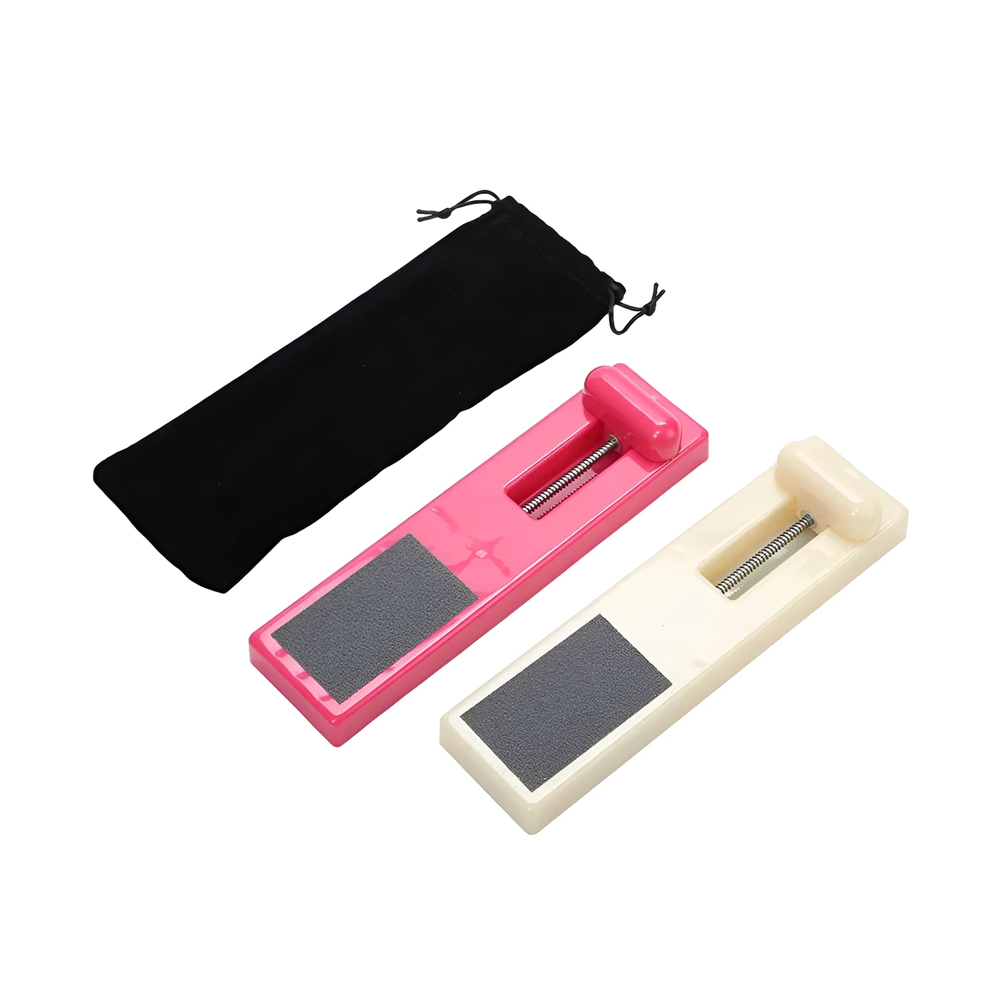 Pink and white ballet foot rotation trainer for instep muscle development
