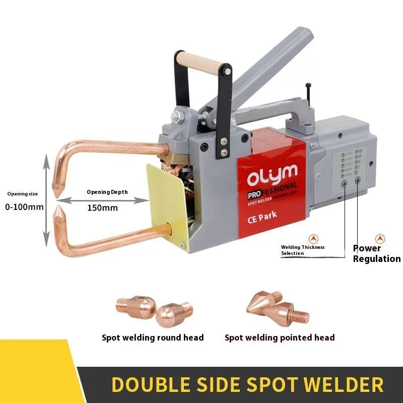 OL8000 double-sided spot welder butt welding machine with manual control and six welding heads
