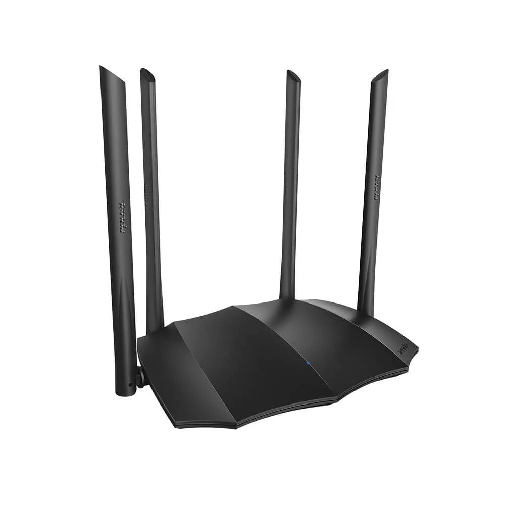 Dual-band wireless gigabit router with multiple Ethernet ports