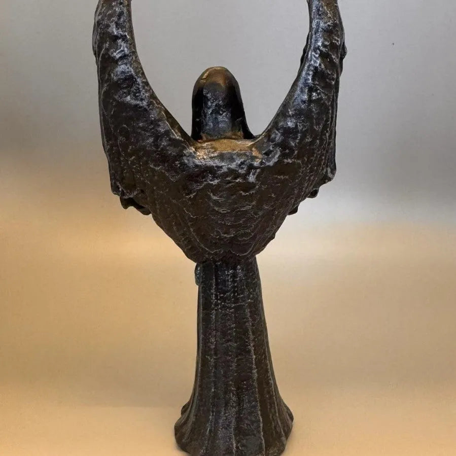 Dark Angel decorative resin statue ornament with Gothic fantasy design.
