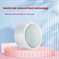 Nano glass 2-in-1 hair removal device with plastic washable construction