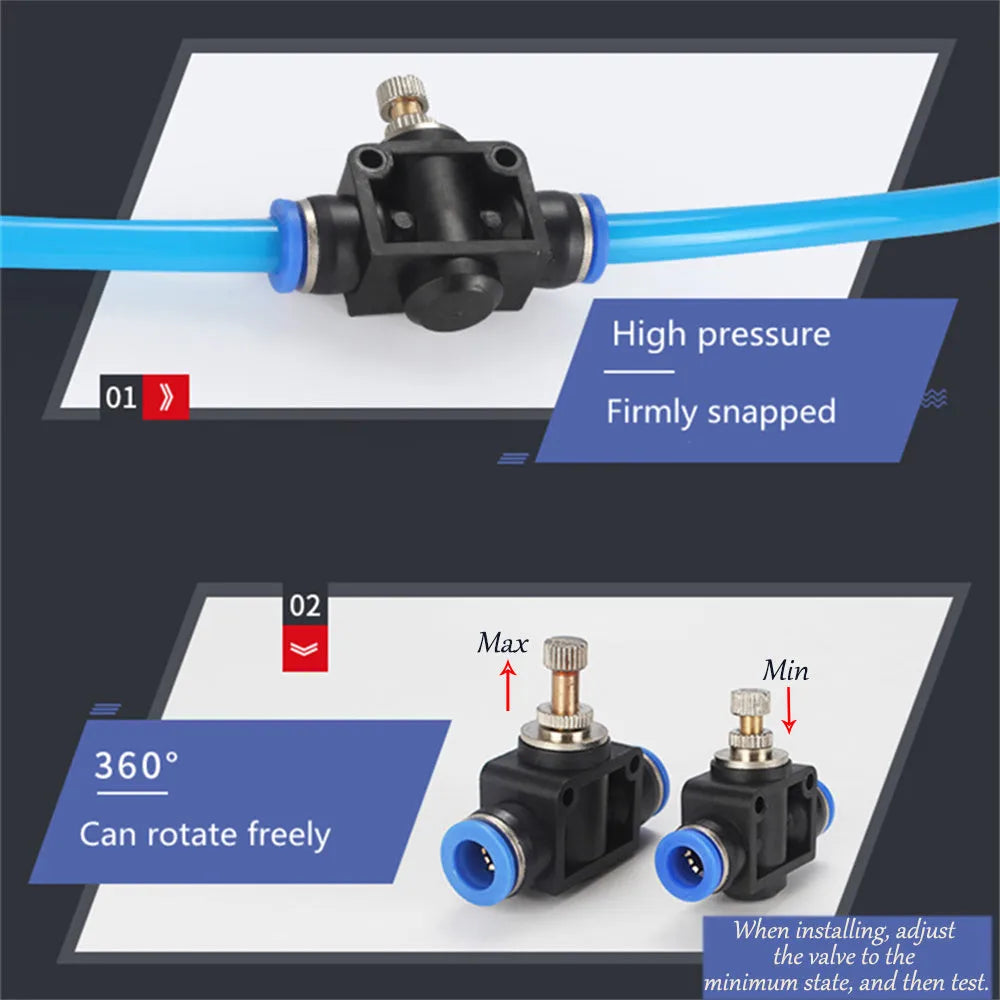Turbo car blow-off valve explosive eye doll ornament kit with pressure valve and copper fittings.