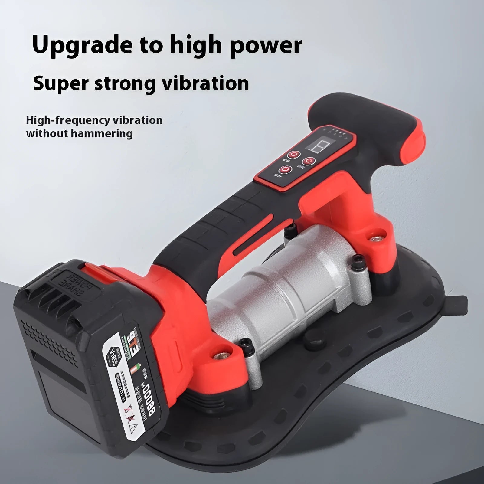 Cordless 21V tile laying machine with automatic pasting for ceramic wall and floor tiles up to 200cm.