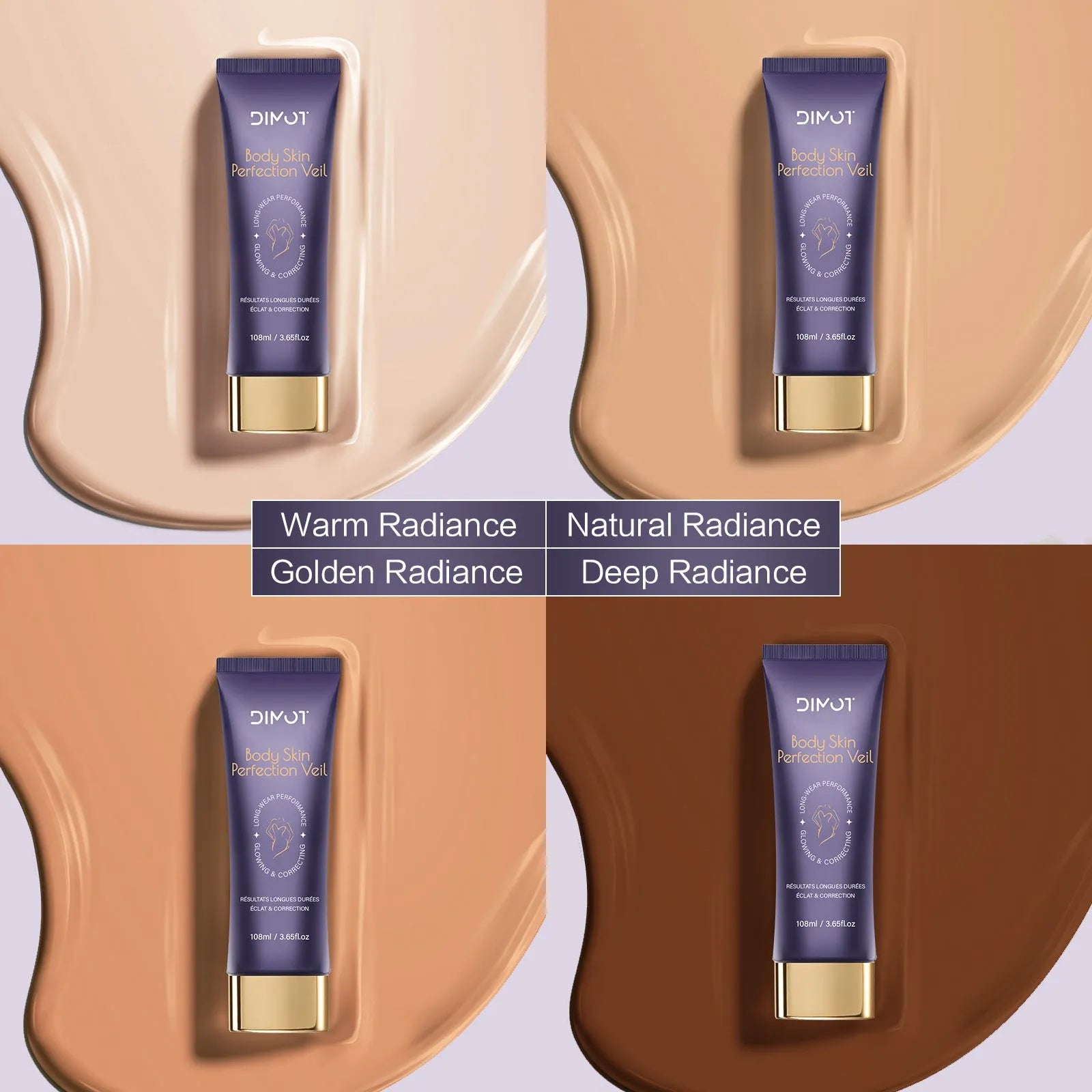 Waterproof body concealer cream and brush for covering tattoos and birthmarks.