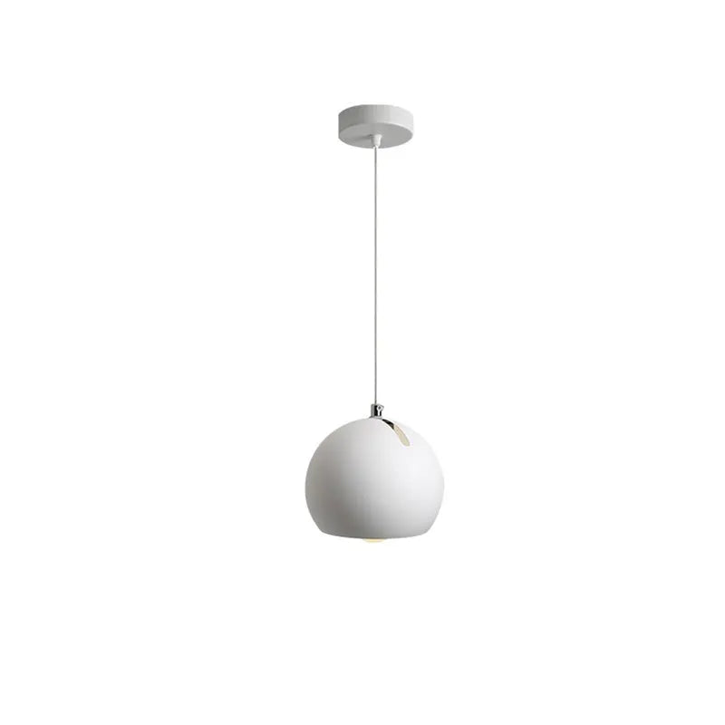 Post-modern Nordic ball chandelier lamp in single-head and three-head configurations