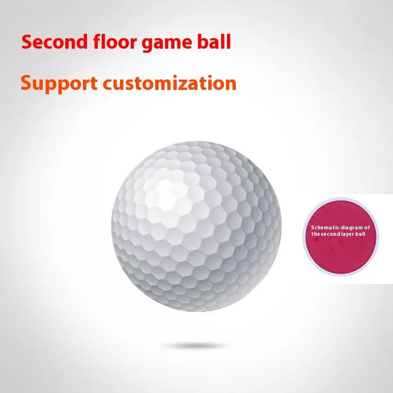 White Game Sarin Double Deck Next Game Golf two-layer competition ball 42.6mm