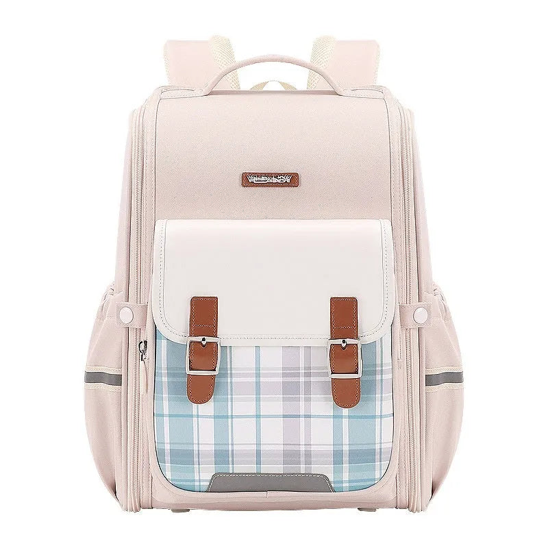 Student schoolbag backpack in Oxford cloth available in multiple colours and sizes for Grade 5-6