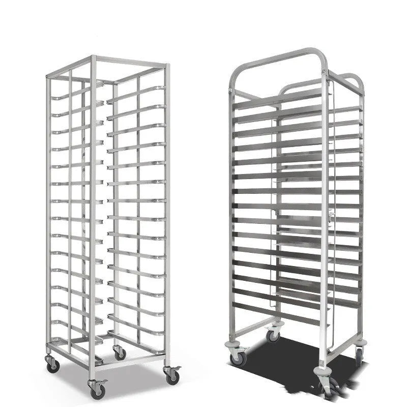 Stainless steel 6-layer cake bread tray rack with 40x60cm tray dimensions