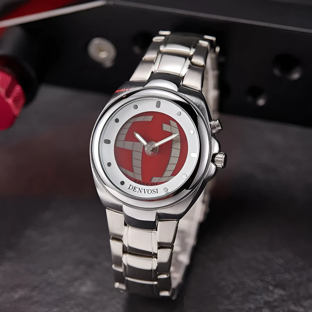 Millennium vintage digital dual display men's watch with 40mm dial showing Y2K styling